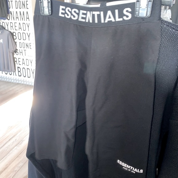Fear of god black biker shorts size XS - Picture 4 of 4